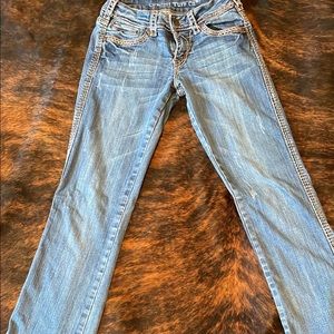 Boot cut tuff jeans
